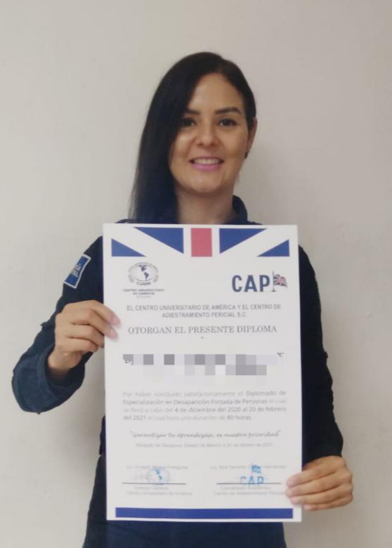 Reciben oficiales de la PESP Sonora, capacitación en Desaparición Forzada