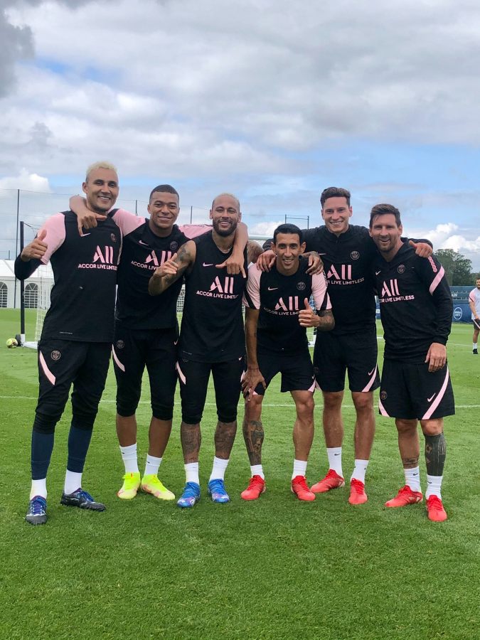 Entrenamiento del PSG | TWITTER @PSG_INSIDE