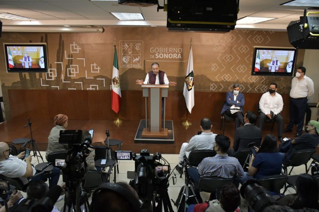 Alfonso Durazo anuncia nuevos nombramientos de titulares de dependencias.