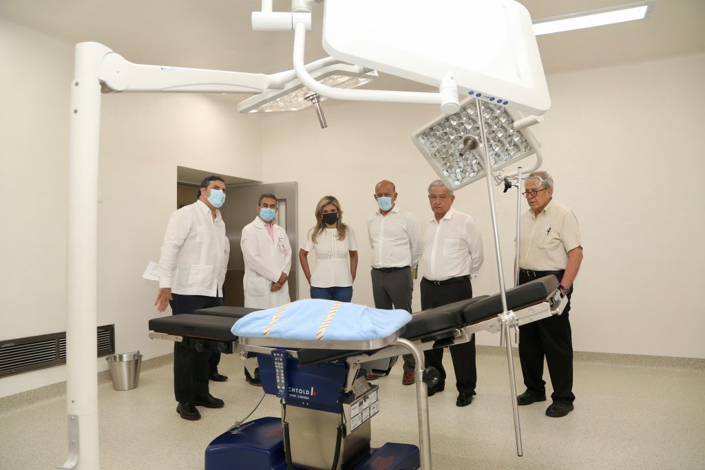 Entregan Gobernadora Pavlovich y Presidente López Obrador obra del nuevo Hospital General del Estado y supervisan equipamiento