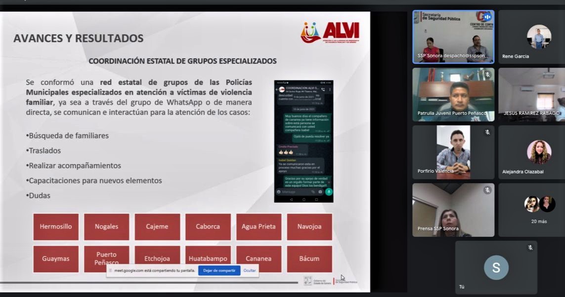 Trabajan SSP Sonora y municipios en atención y seguimiento de llamadas al 9-1-1 por violencia familiar y de género