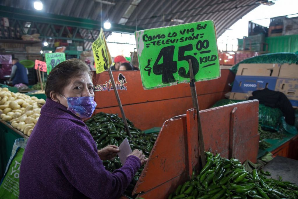 La inflación en México rebasa el 7,3% en noviembre, la peor cifra en 20 años. Foto: Seila Montes