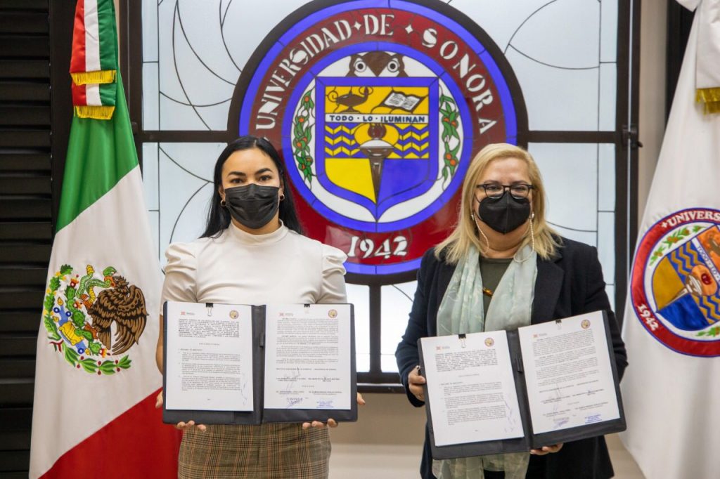 Firma el ISJ convenio de colaboración con la Universidad de Sonora