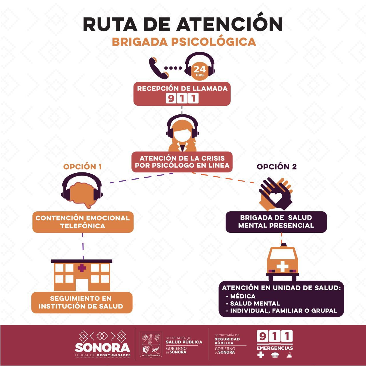 Insta Salud Sonora a llamar al 911 ante crisis por trastornos psicológicos