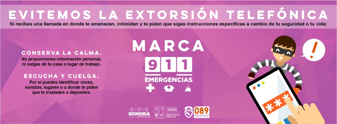 Exhorta la SSP a no compartir información personal para prevenir una extorsión