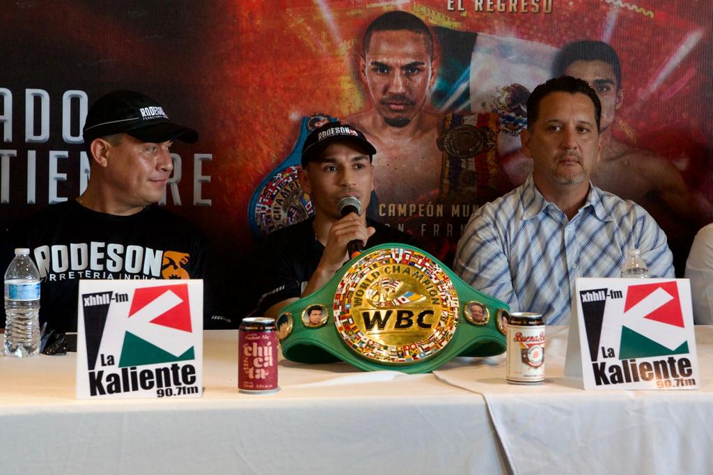 sábado 3 en una gala de boxeo de cuatro campeonatos mundiales en Hermosillo