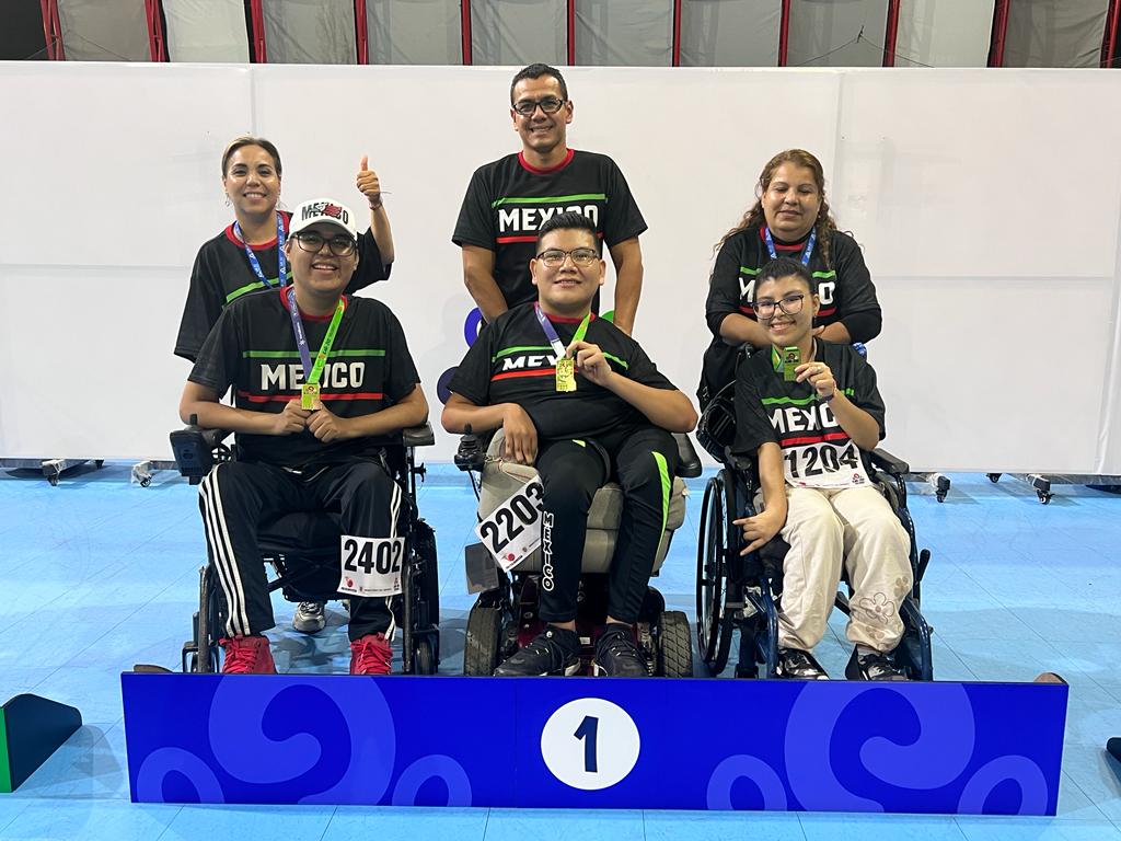 Lucen sonorenses con tres preseas en el World Boccia Challenger de Colombia