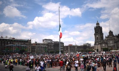 Sismo de 7.7 sacude México,otra vez en 19 de septiembre. Fotos Facebook ExpansionMex