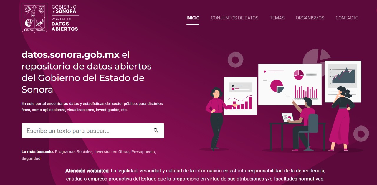 Contraloría Sonora presenta portal de datos abiertos
