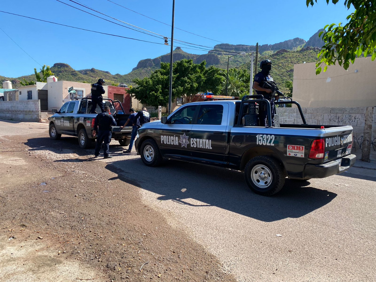 Mantiene Secretaría de Seguridad operativo de prevención y contención en Guaymas y Empalme