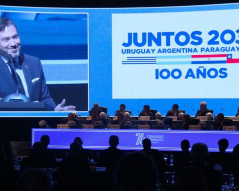 Alejandro Domínguez abogó por la candidatura conjunta de Uruguay, Argentina, Chile y Paraguay.