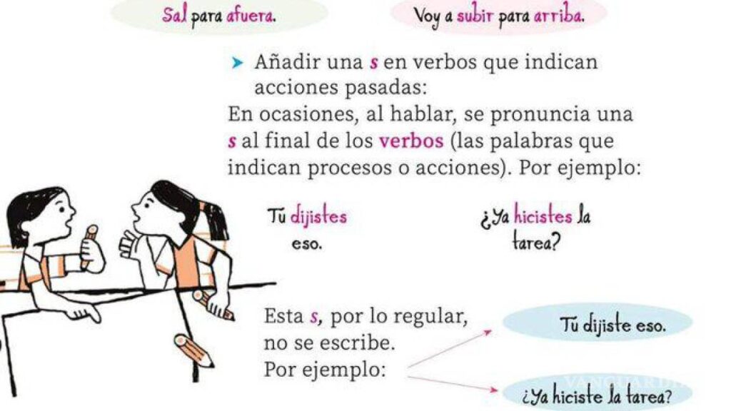 Polémica por errores gramaticales en libros de texto.