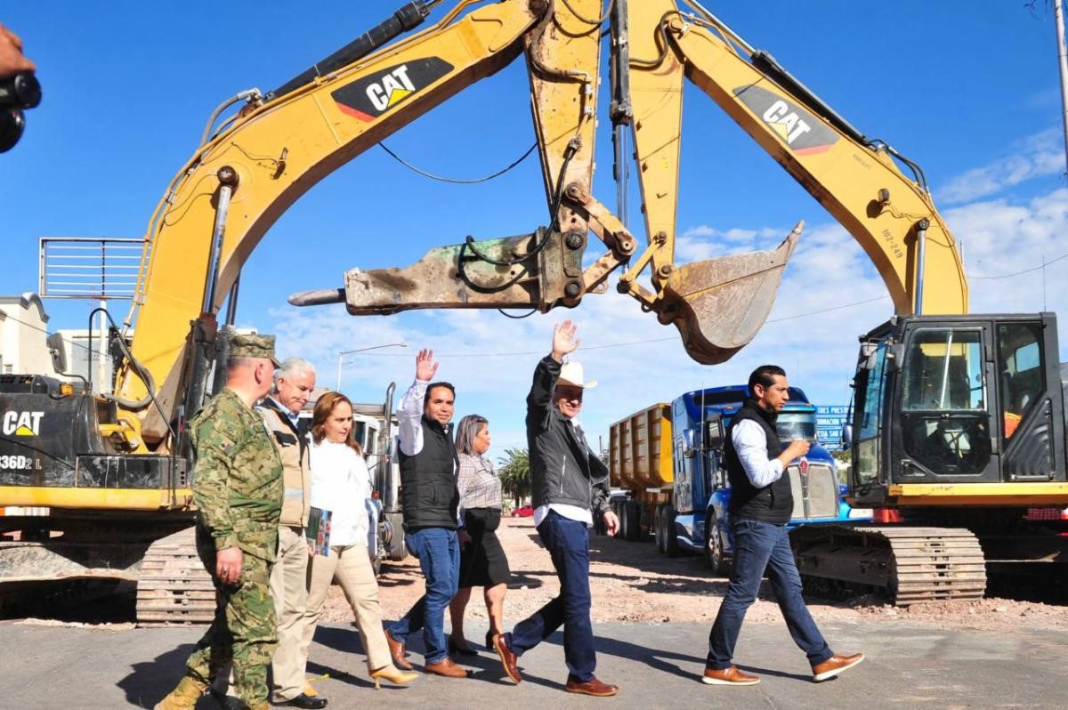 Supervisa Durazo inicio de obras de rehabilitación en Guaymas