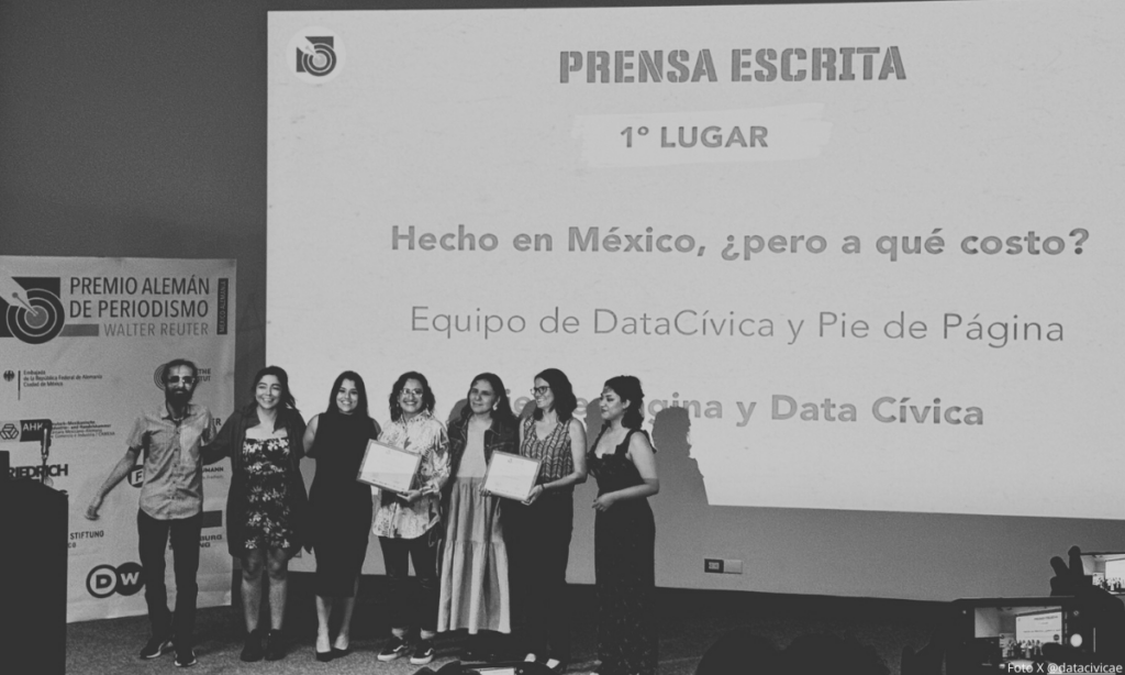 Premio Walter Reuter reconoce a los mejores trabajos periodísticos de México