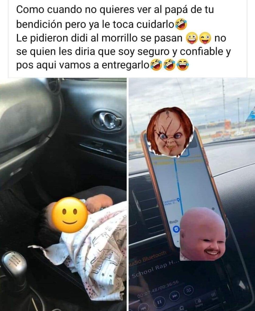 La madre del año: Manda a su bebé en DiDi para no ver al padre