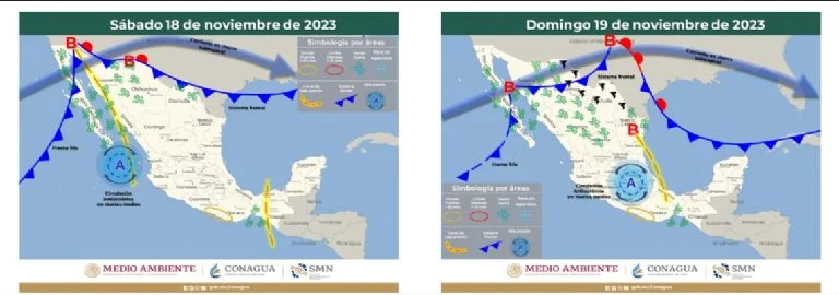 Clima en Sonora para el fin de semana. Foto: Conagua