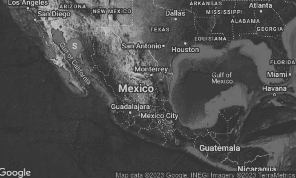 Se registra sismo en las últimas horas del lunes en Guaymas y Empalme