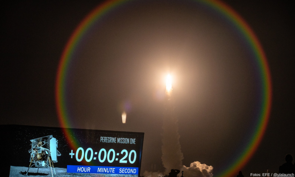 Despega exitosamente la Misión COLMENA de la UNAM su viaje a la Luna