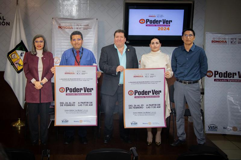 Anuncia Gobierno de Sonora la Jornada Optometrista “Poder Ver” 2024