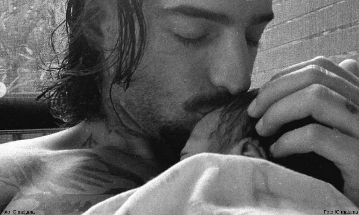 ¡Ya es papá! Maluma comparte tiernas fotos junto a su bebé