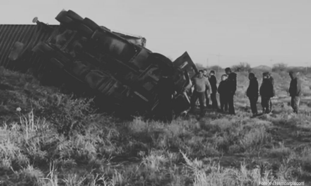 Vuelca otro tractocamión en el tramo Hermosillo - Nogales