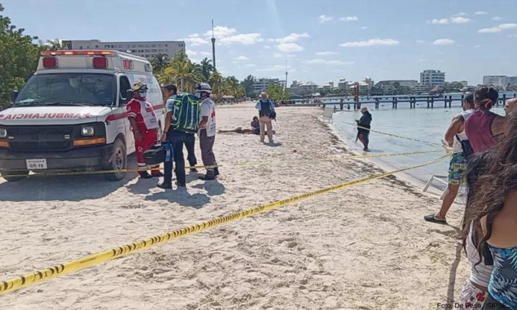 Muere pequeño de 5 años tras ahogarse en Playa Langosta de Cancún