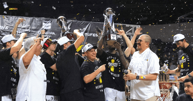 Rayos de Hermosillo se corona campeón del Cibacopa 2024 tras barrer a Astros de Jalisco