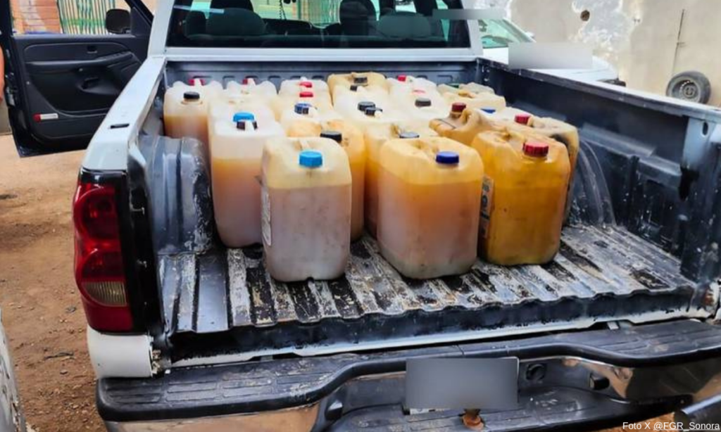 7 años de cárcel por posesión de 580 litros de metanfetamina líquida