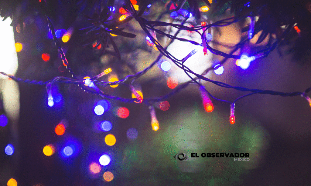 "¡Cuidado con las luces! Primer incendio navideño en Hermosillo por cortocircuito"