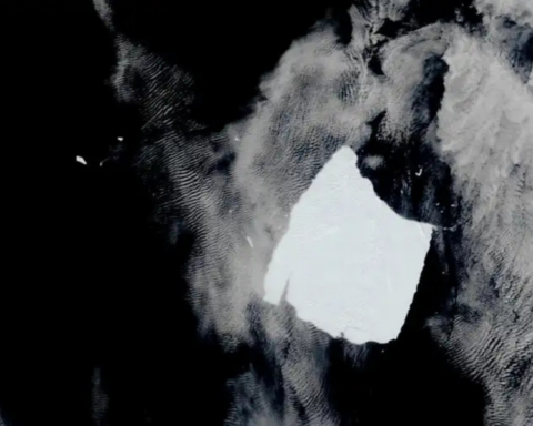 Toma aérea de la NASA captura el iceberg A23a.