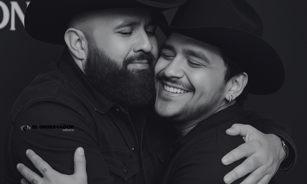 Carín León y Christian Nodal