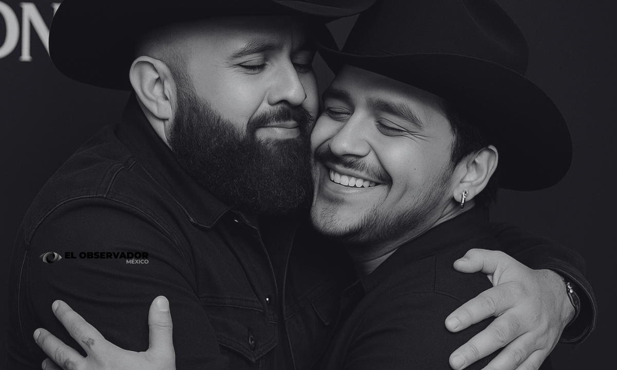Carín León y Christian Nodal