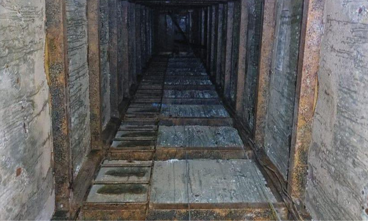 Descubren túnel clandestino en Tijuana