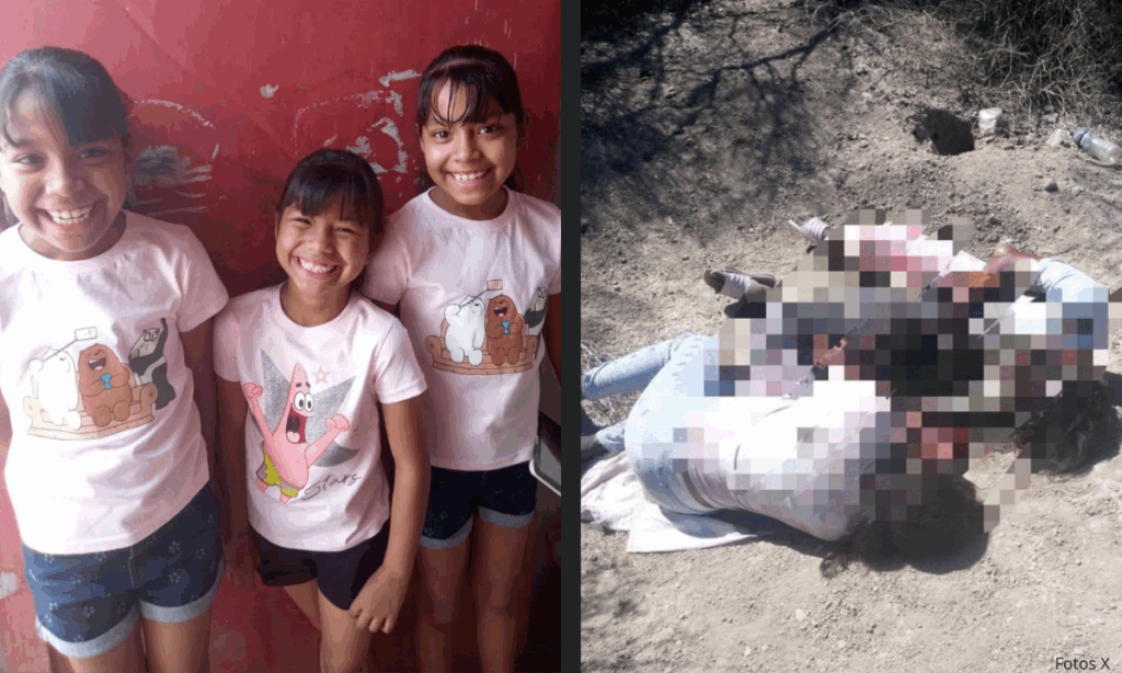 Asesinan a tres hermanitas en Sonora