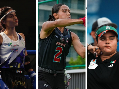Tres mexicanas nominadas al premio "Atleta del Año 2025" de los Juegos Mundiales