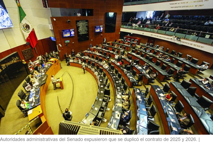 Escándalo en el Senado: aparece dos veces contrato millonario y ahora quieren borrarlo